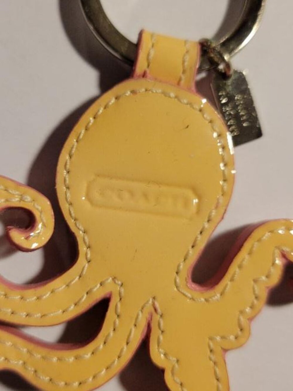 COACH Octopus Key Fob Key Chain - Picture 2 of 3
